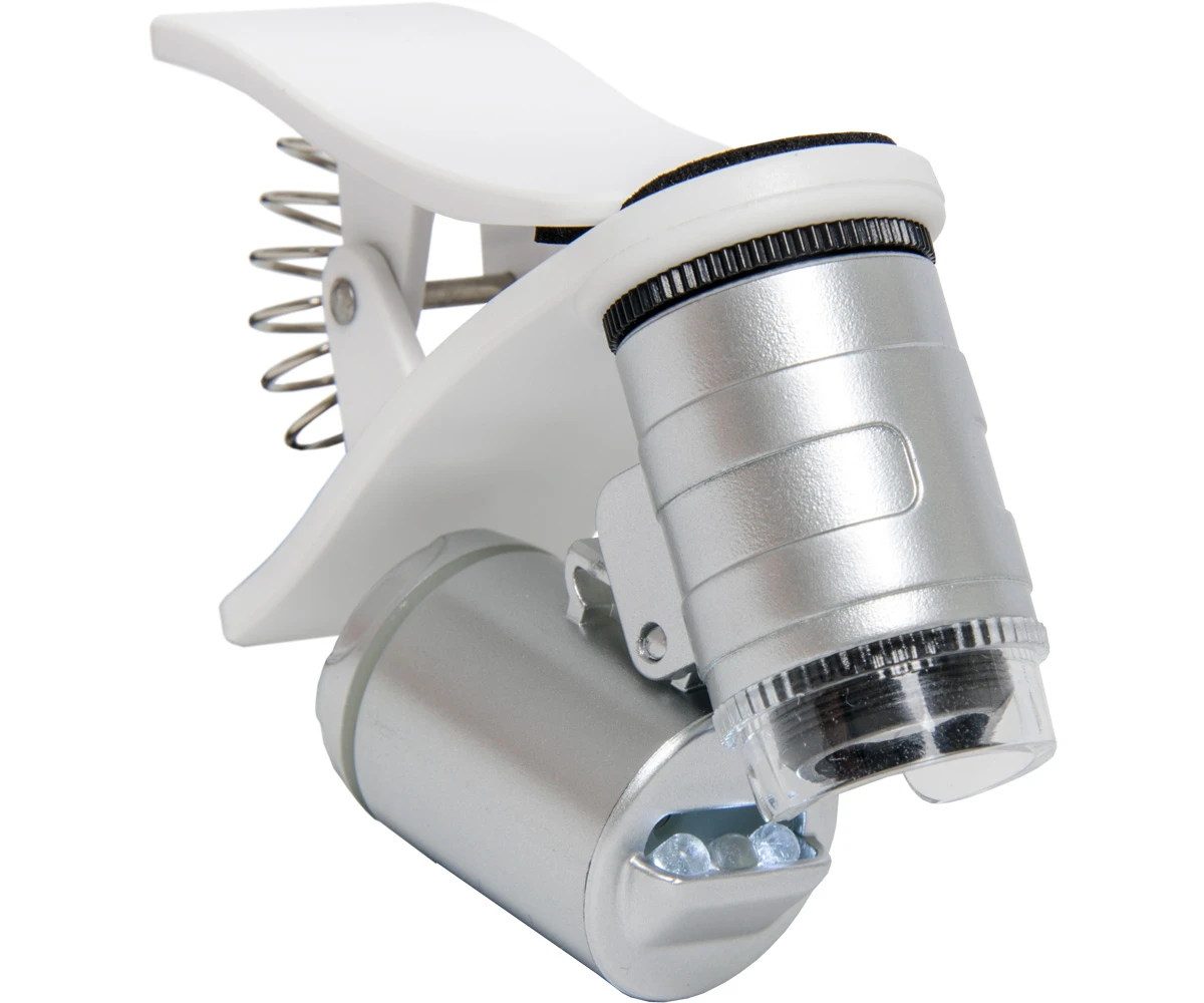 Active Eye Universal Phone Microscope, 60x, W/clamp 1 Active Eye Universal Phone Microscope, 60x, W/clamp