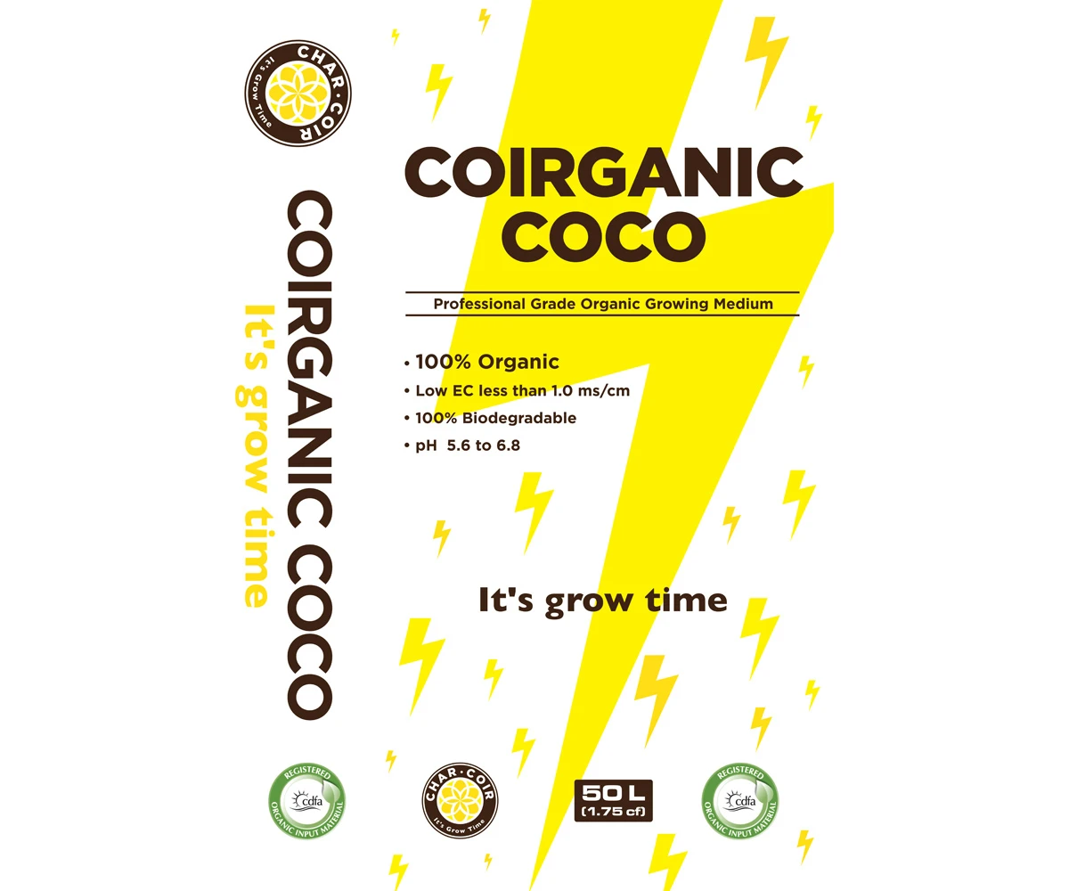 Char Coir Coirganic Coco, 50 L 1 Char Coir Coirganic Coco, 50 L