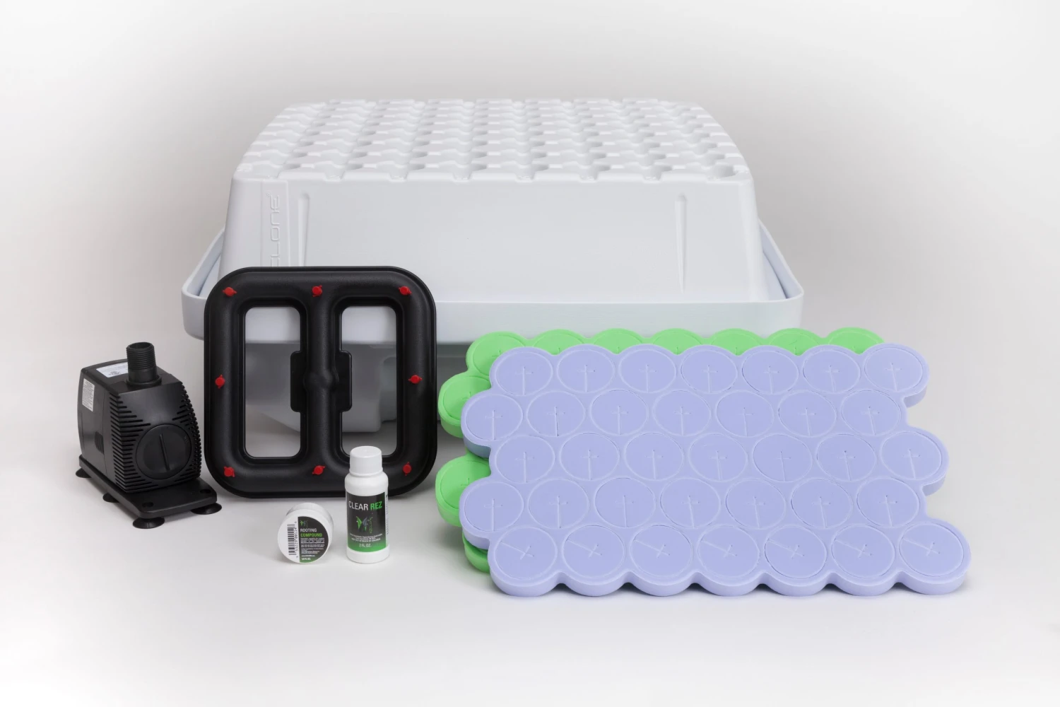 EZ-Clone Low Pro 64 Site Cutting System, White 1 EZ-Clone Low Pro 64 Site Cutting System, White