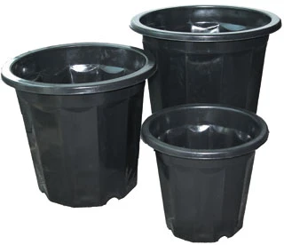 Black Plastic Pot, 10 Qt, Pack Of 44 1 Black Plastic Pot, 10 Qt, Pack Of 44