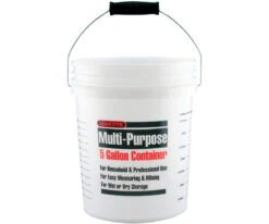 Hydrofarm White Measuring Bucket, 5 Gal
