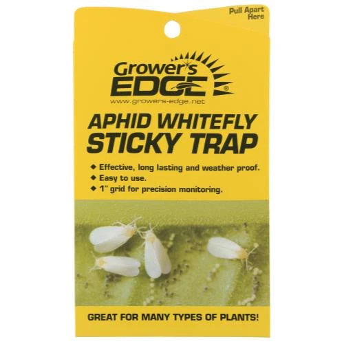 Grower’s Edge® Aphid Whitefly Sticky Traps 1 Grower’s Edge® Aphid Whitefly Sticky Traps