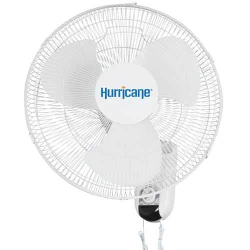 Hurricane® Classic Oscillating Wall Mount Fan 16 In 1 Hurricane® Classic Oscillating Wall Mount Fan 16 In