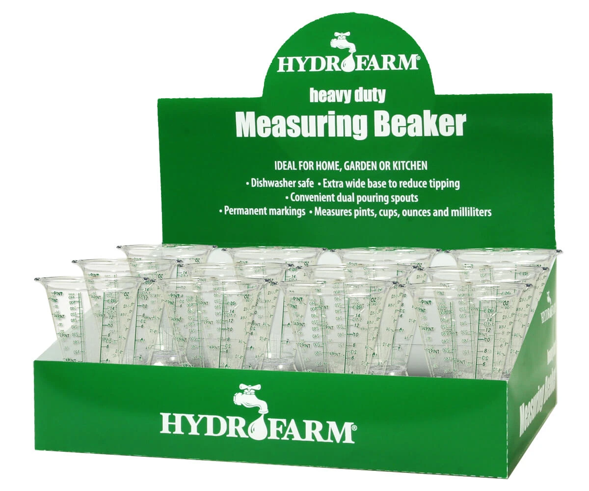 Hydrofarm Measuring Beaker, Pack Of 12 1 Hydrofarm Measuring Beaker, Pack Of 12