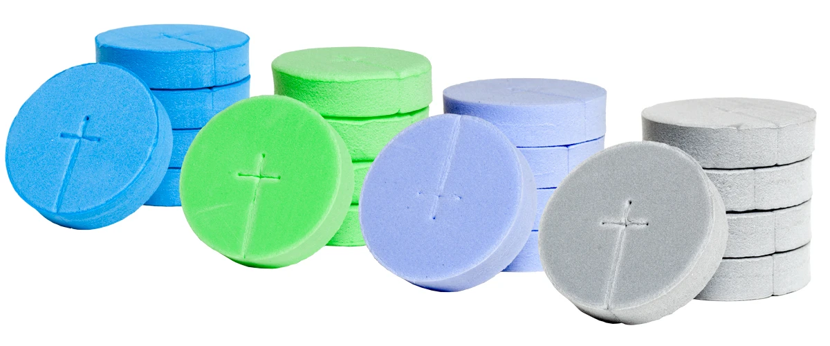 Neoprene Inserts, 2″, Mixed Colors, 4 Sheets Of 25 Inserts 1 Neoprene Inserts, 2″, Mixed Colors, 4 Sheets Of 25 Inserts