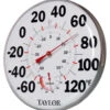 12″ Temperature/Humidity Gauge