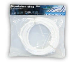 Hydrologic Polyethylene Tubing, 25′, White, 1/2″
