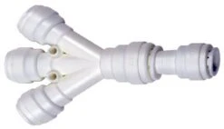 Hydrologic QC 3-Way Splitter, 3/8″