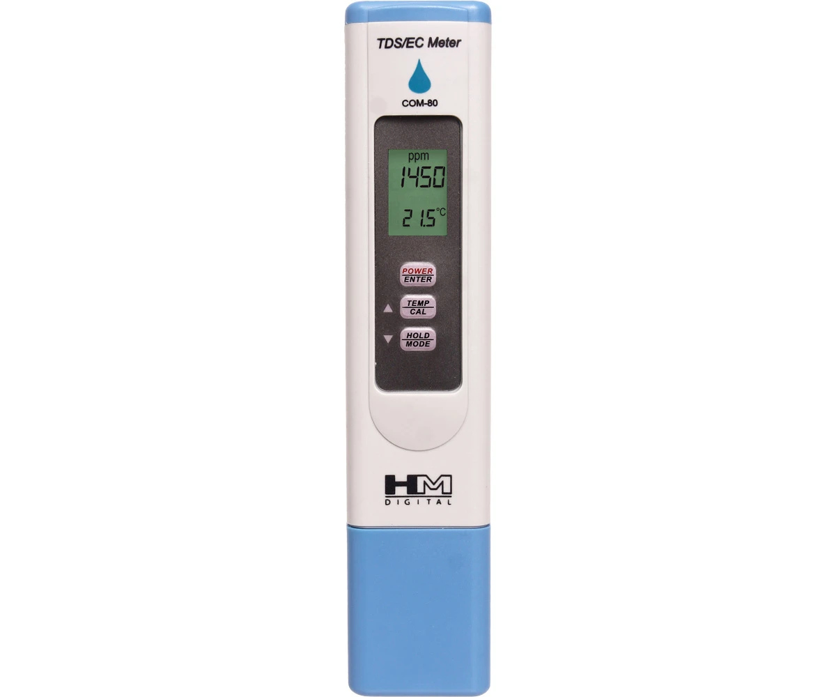 HM Digital COM-80 EC/TDS/Temp Waterproof Hydro Tester 1 HM Digital COM-80 EC/TDS/Temp Waterproof Hydro Tester
