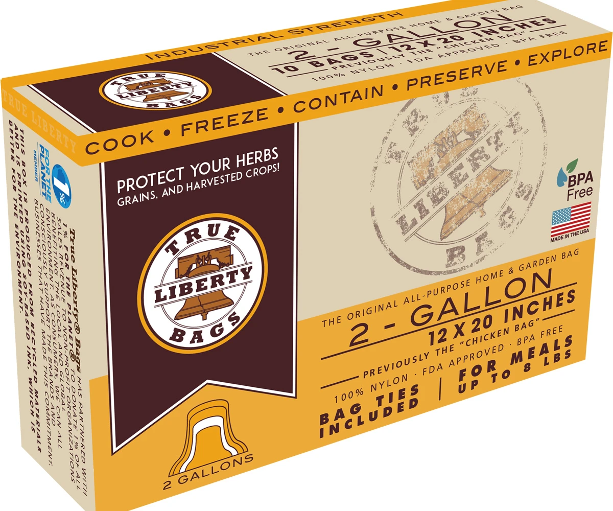 True Liberty Chicken Bags, Pack Of 25 1 True Liberty Chicken Bags, Pack Of 25